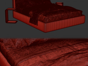 Blend bed byDiotti 3D Model
