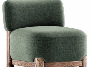 Mot Chair by West Elm 3D Model