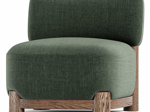 Mot Chair by West Elm 3D 모델