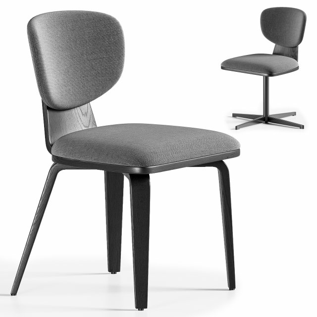 Olos chair by Bonaldo 3D Model .c4d .max .obj .3ds .fbx .stl .blend 