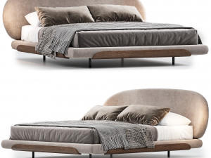 Olos bed by bonaldo 3D Model