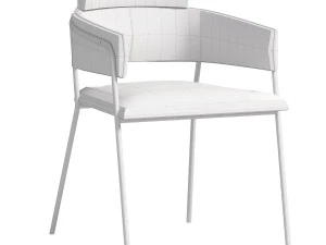 Kitchen chair Napoli gray 3D Model