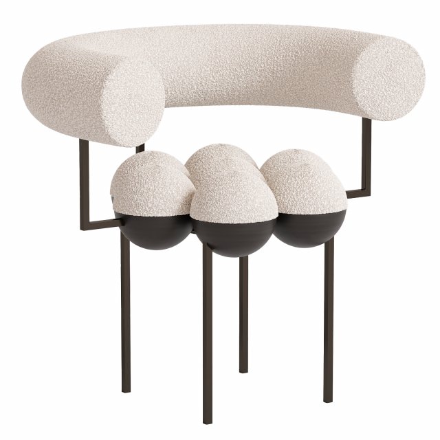 Saturn chair 3Dモデル .c4d .max .obj .3ds .fbx .stl .blend 