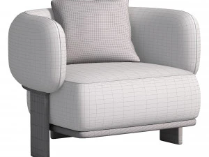 Armchair Bol 3D Model