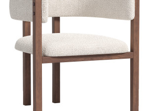 Valentina Dining Chair 3D Модель