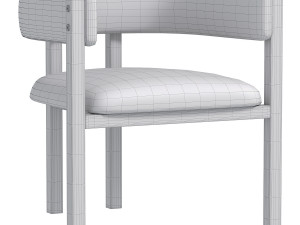 Valentina Dining Chair Model 3D