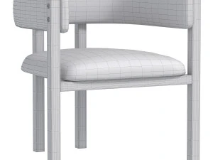 Valentina Dining Chair 3D Model