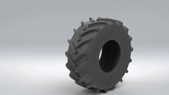 TIRE 710-70 R38 MITAS 3D Print Model .c4d .max .obj .3ds .fbx .stl .blend 