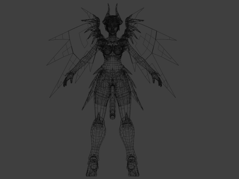 Devil Mercy Model 3D