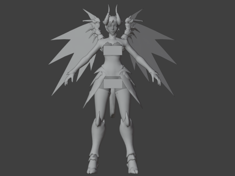 Devil Mercy Model 3D