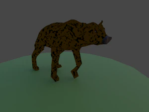 Lowpoly African Animal Pack 3D Model
