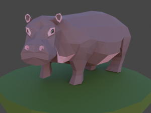 Lowpoly African Animal Pack 3D Модель