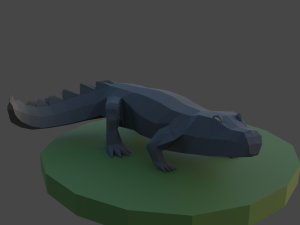 Lowpoly African Animal Pack 3D Модель