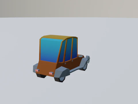 Lowpoly Car Pack 3D Model