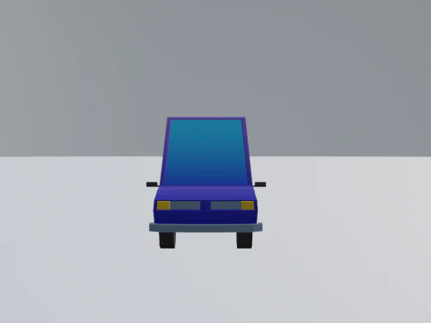 Lowpoly Car Pack 3D Model