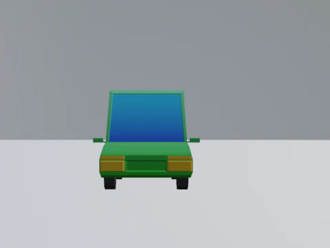 Lowpoly Car Pack 3D Model