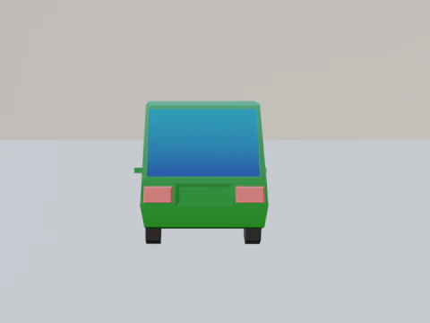 Lowpoly Car Pack 3D Model