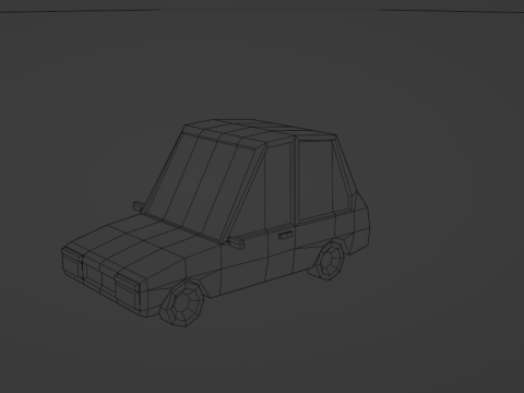 Lowpoly Car Pack Modelo 3D