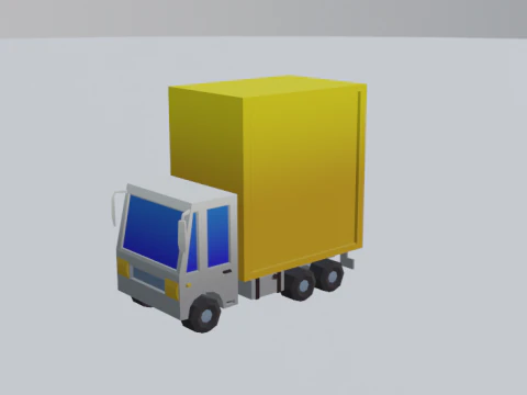 Lowpoly Car Pack 3D Model