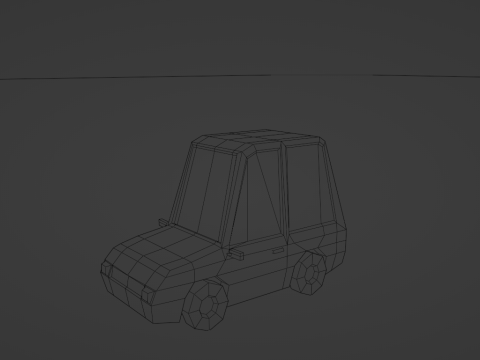 Lowpoly Car Pack Modelo 3D