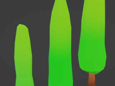 Lowpoly Tree Pack Modelo 3D