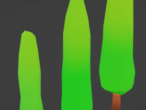 Lowpoly Tree Pack 3D Model