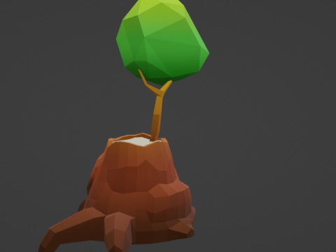 Lowpoly Tree Pack Modelo 3D