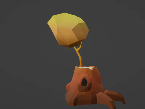 Lowpoly Tree Pack 3D Model