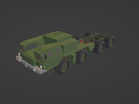 Maz 7310 3D Модель
