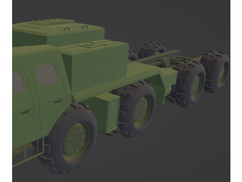 Maz 7310 3D 모델