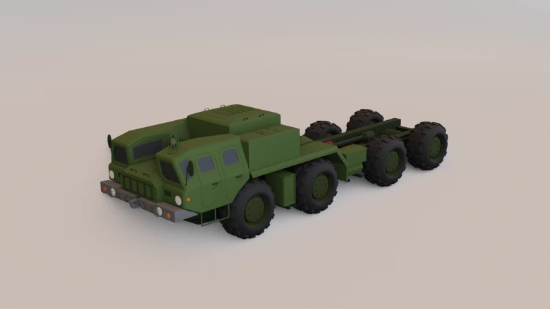 Maz 7310 3D Model .c4d .max .obj .3ds .fbx .stl .blend 