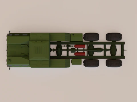 Maz 7310 3D Model