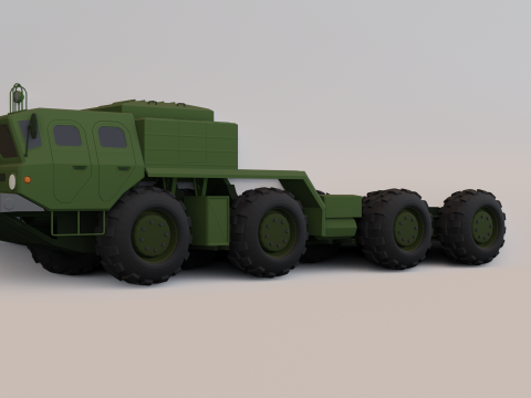 Maz 7310 3D Modell