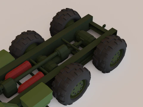 Maz 7310 3D Model