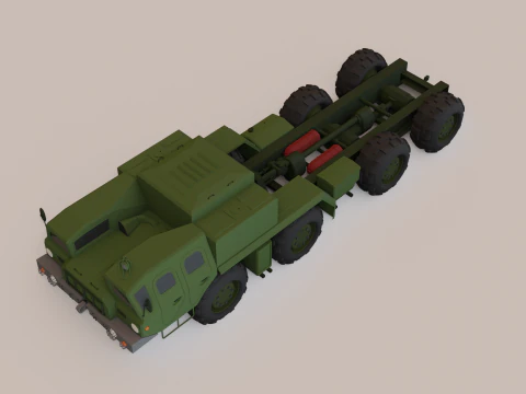 Maz 7310 3D Model