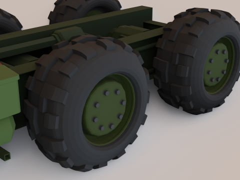 Maz 7310 3D Modell
