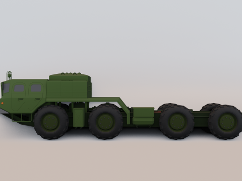 Maz 7310 3D Modell