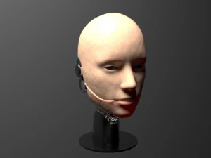 chica androide Modelo de impresión 3D