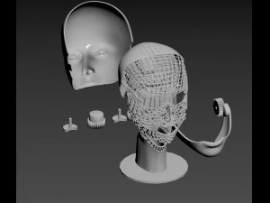 Android girl 3D Print Model