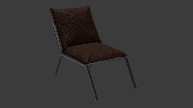 Office chair 3D Model .c4d .max .obj .3ds .fbx .stl .blend 