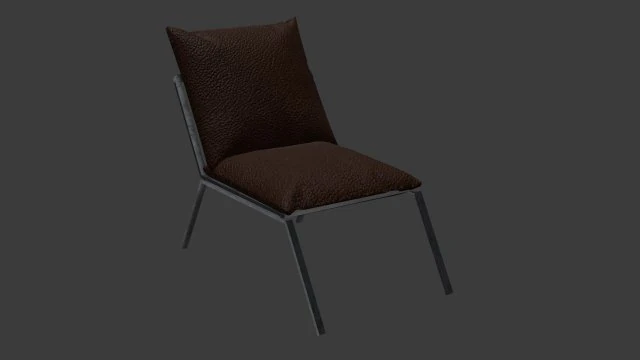 Office chair 3D Model .c4d .max .obj .3ds .fbx .stl .blend 