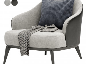 LESLIE ARMCHAIRS 3Dモデル