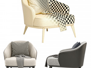 LESLIE ARMCHAIRS 3Dモデル