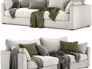 Ashlee 35 seat sofa Modèle 3D