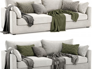 Ashlee 35 seat sofa Modelo 3D