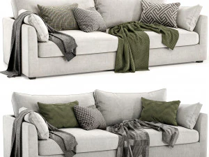 Ashlee 35 seat sofa 3D Model