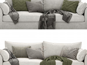 Ashlee 35 seat sofa Modelo 3D