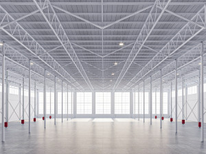Low poly warehouse 01 Modelo 3D