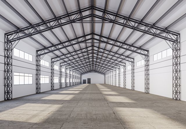 Low poly warehouse 02 Modelo 3D .c4d .max .obj .3ds .fbx .stl .blend 