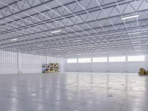 Low poly warehouse 03 Modelo 3D